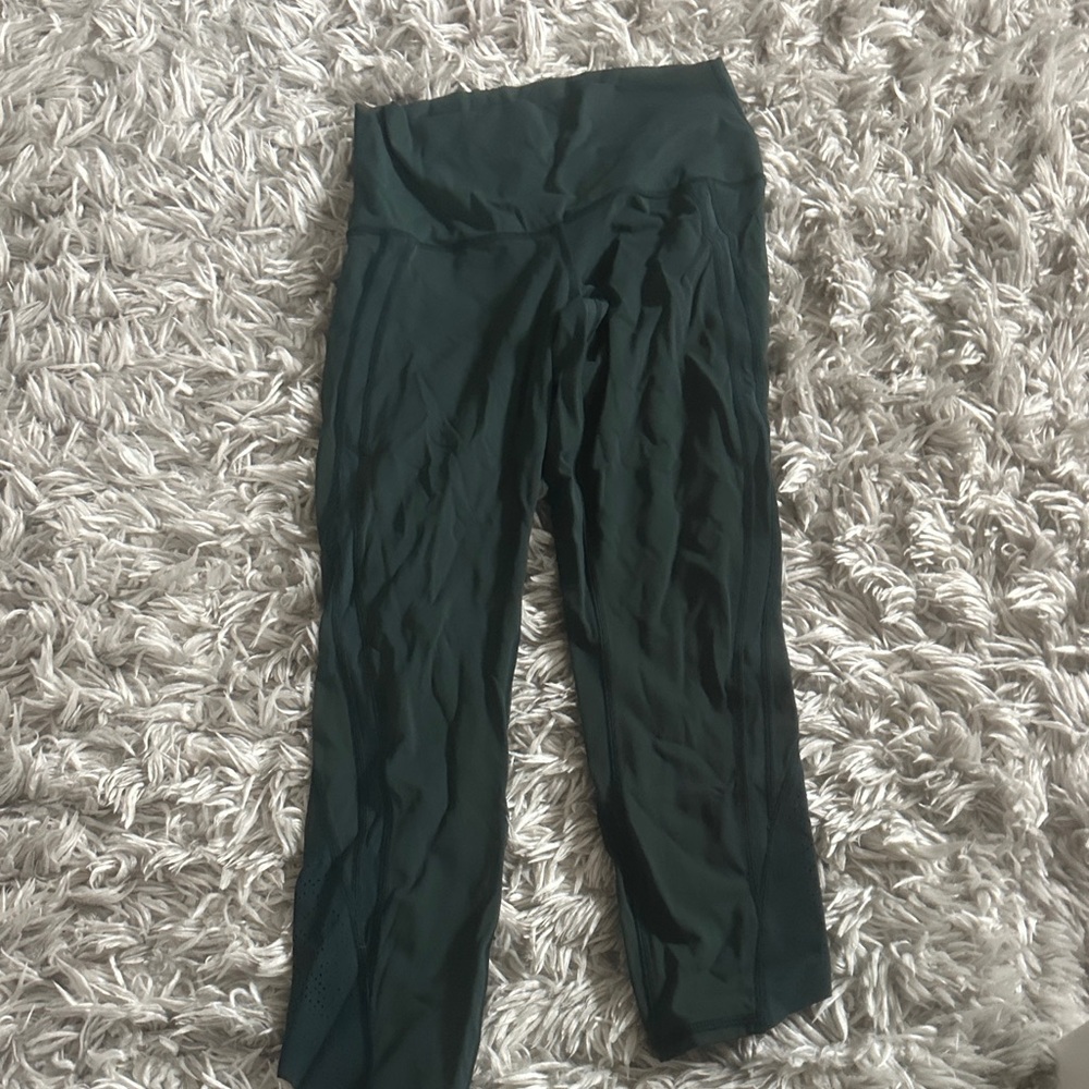 lululemon athletica Dark Green Leggings